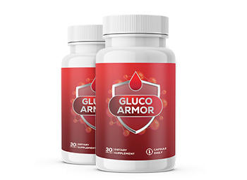Gluco Armor supplement jar
